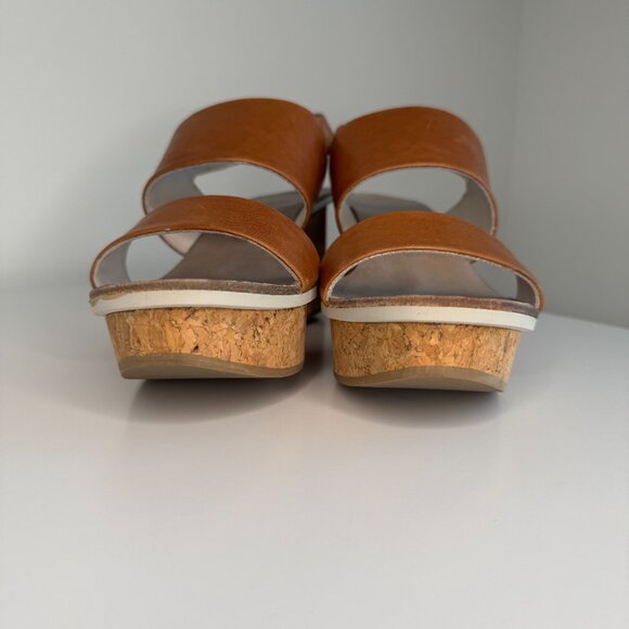 Coclico Mandrake wedge sandal, tan, size EU 39 - Picture 3 of 10